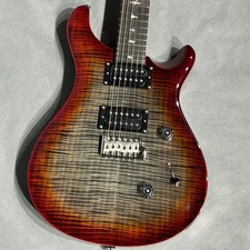 PRS Paul Reed Smith Se Custom 24 Cg Charcoal Cherry Burst #30