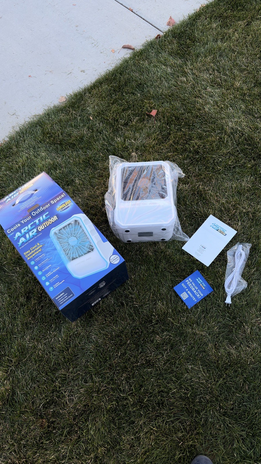 Arctic Air Outdoor Evaporative Air Cooler for Outdoor Activities