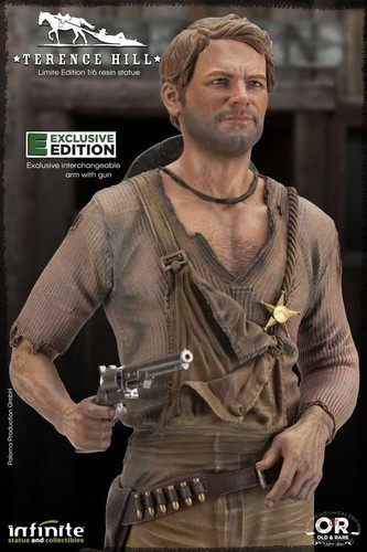 Terence Hill Old&Rare 1/6 Web Exclusive Ed. Resin Statue Infinite Statue - Picture 1 of 4