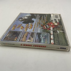 4 Wheel Thunder (Sega Dreamcast, 2000) CIB Complete w/ Manual Tested