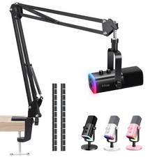 Fifine AM8 Boom Arm - Metal Scissor Mic Boom Arm for Fifine Mic, Fifine Boom Arm