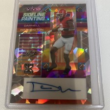 Darnell Washington 2023 Leaf Sideline Painting Auto SP DW1 5/9