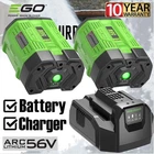 12.0Ah For EGO 56V Lithium Ion Battery / Charger CH2100 BA5600T BA2800T BA1400T