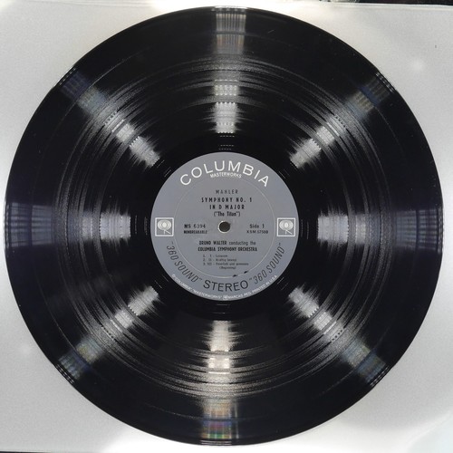 GUSTAV MAHLER Bruno Walter, Columbia Symphony Orchestra COLUMBIA MS 6394 VG+ LP - Picture 4 of 6
