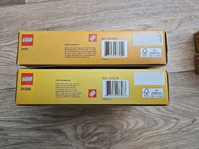 LEGO Creator 3 in 1 Lot of 4 Blue & Red Racer 31027 31055 31072 31056 Race Cars