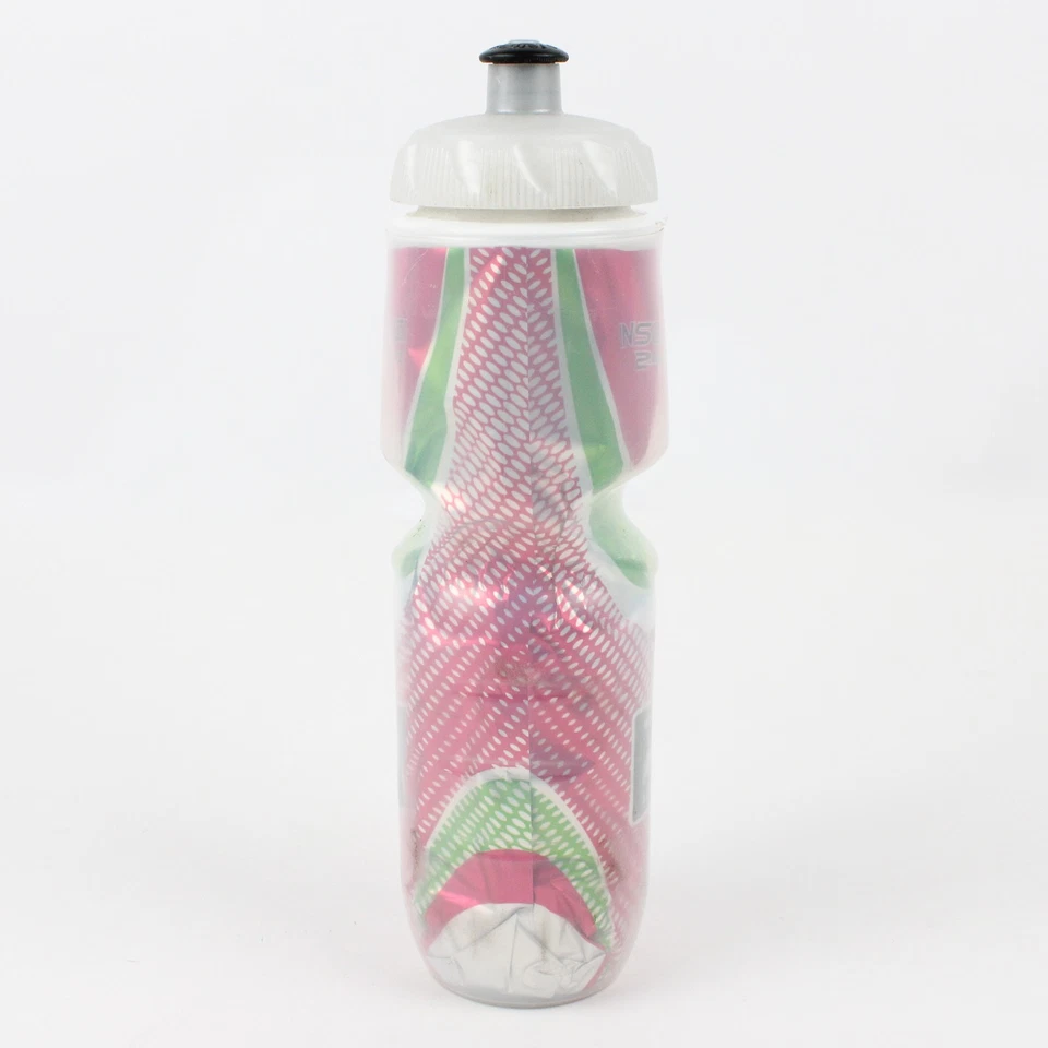 Polar Bottle Insulated Sports Water Bottle 24 Oz Pink/Green/White 10.75" Tall - Image 2 of 4