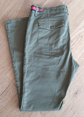 Veronica Beard Adrina 10.75'' Skinny Cargo Pant Olive Green Size 31