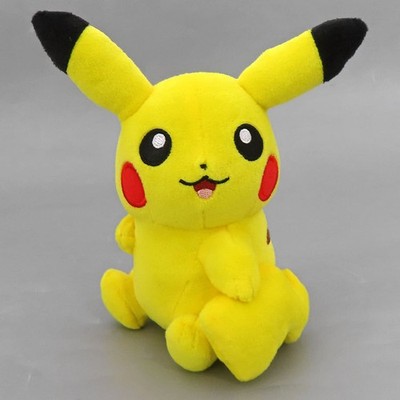 Pokemon Pikachu Mew Marill Tail Plush Toy 3pc Set