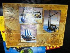 LEGO Pirates: Caribbean Clipper (6274), Complete W Manual/Box VGC A3