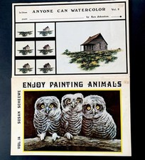 Vtg Susan Scheewe Art How To Paint Enjoy Painting Animals Anyone Can Watercolor