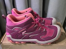 Merrell Girl's Chameleon 7 Access Mid Waterproof Hiking Boots 6.5M New w/o Box