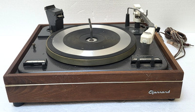 Vintage Garrard Type A II Turntable Changer w/ SHURE M3D Cartridge, As Is!