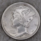 Mercury Dime 1920 AU