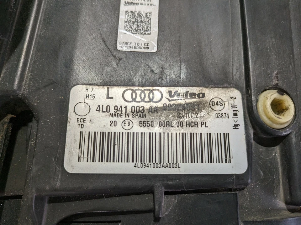 Scheinwerfer Links Audi 4L0941003AA 4L Q7 3.6 FSI quattro tiptronic - Bild 4 von 4