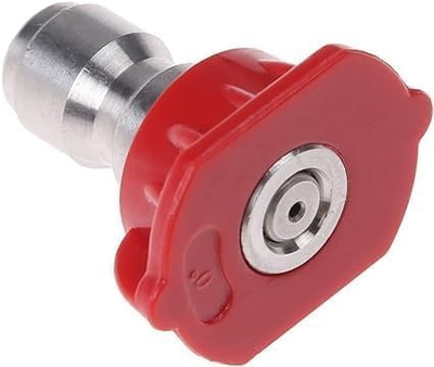 #ad Red Pressure Washer Spray Nozzles Tip Red 0 Degree Spray Nozzles Tip Pressure... $9.37