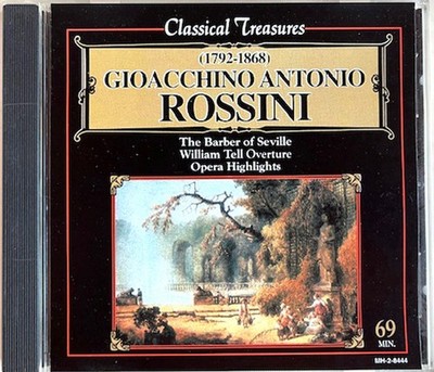 Classical Treasures - Rossini - Barber of Seville - William Tell - Opera - CD