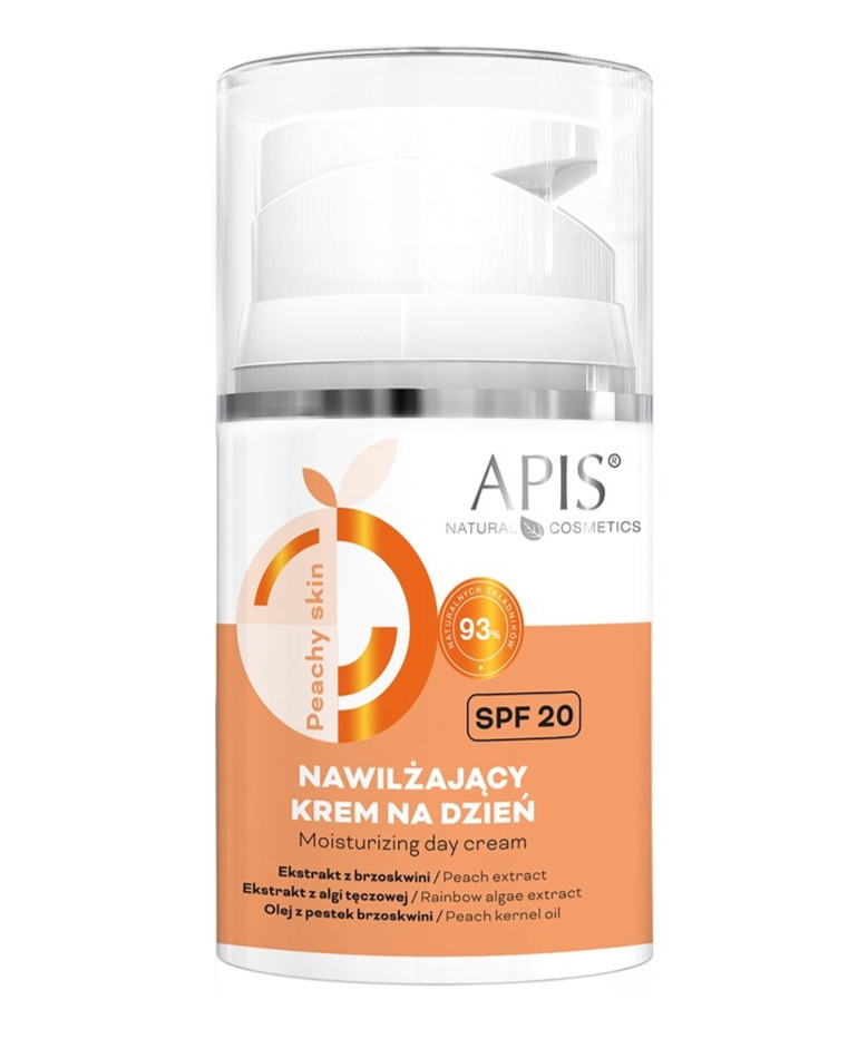 Apis Peachy Skin Moisturising Day Cream SPF20 50ml