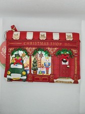 Vendula London Mistletoe Lane Zipper Coin Purse. BNWT. Rare. Discontinued