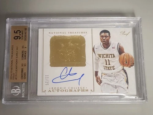New Listing2014-15 National Treasures Gold Cleanthony  Early RC Auto 11/25