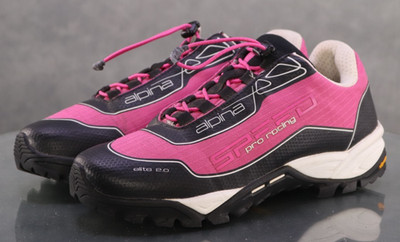 Alpina Speed 2.0 $200 Women's Trail Hiking Shoes Size EU 40 US 9-9.5 Pink Black