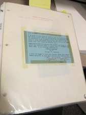 OVALTINE 1950s Captain Midnight TV show premium letter postcard DECODER VP