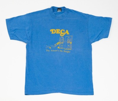 True Vintage Garfield Shirt Size XL Paper Thin Cartoon Tee DECA Promo Odie 80s