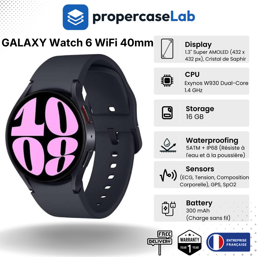 SAMSUNG GALAXY Watch 6 40mm WiFi SM-R930