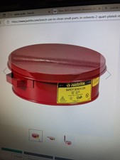 Justrite Safety Can .5 Gal Model 10295