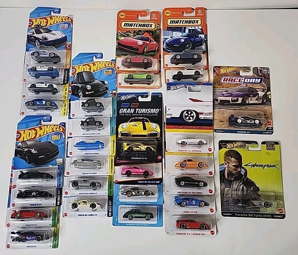 Hotwheels Matchbox Porsche Lot of 29 | eBay