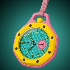 Swatch x AP Audemars Piguet Pocket Watch Royal Pop 2026 | Bag, Receipt, & Papers
