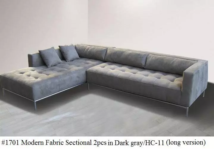Large 2024 tufted sectional