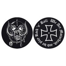 2-Piece Set Licensed Slipmat Motorhead Edition Mat for Turntable
