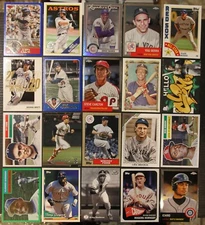 20 Different Baseball HOF'ers - Aaron to Ichiro - all HOF players See Photos