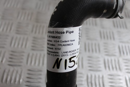LAND ROVER RANGE ROVER SPORT II L494 (2013+) Coolant Hose Pipe FPLA8286CA (N152) - Picture 7 of 7