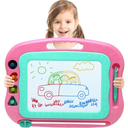 Magnetic Drawing Board Magna Kids Doodle BoardToddler Toys for Girls Boys 3 4...
