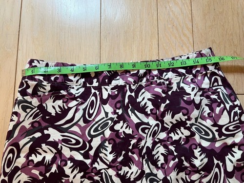 Lady Hagen Skirt/Skort ,Womens Size 8, Purple Print Golf Tennis Athletic Skirt - Picture 5 of 5