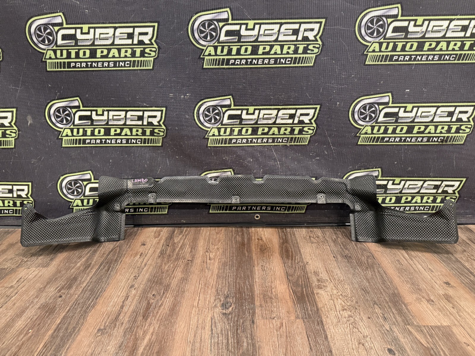 2015 LAMBORGHINI HURACAN REAR BUMPER HEAT SHIELD COVER OEM 4T0825299