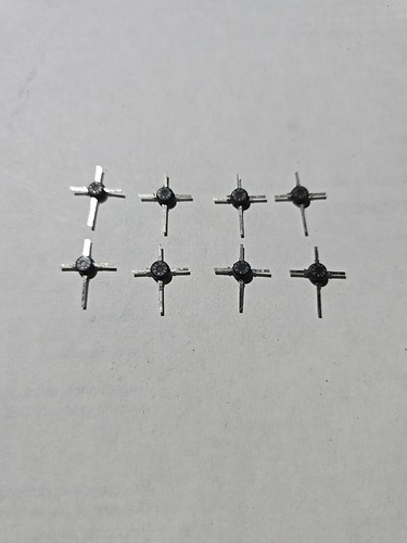 8x Telefunken BF961 Dualgate 30mA 20V 200mW  TFK TO-50 Transistor NOS (E42-4#D) - Bild 1 von 2