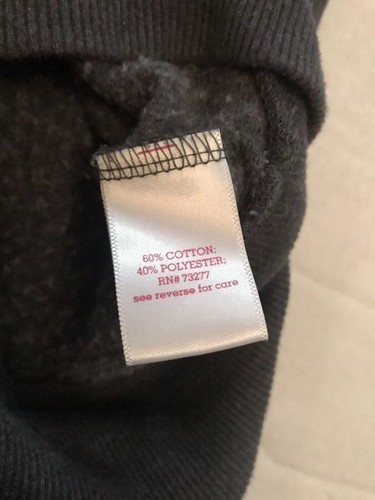 SO Perfectly Cozy Girls Size 12 Gray Long Sleeve Bling Sweatshirt - Picture 7 of 10