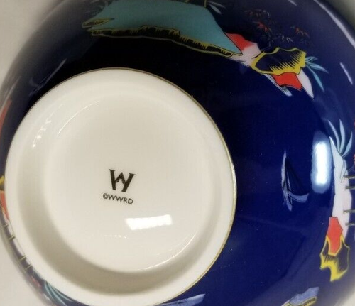 Wedgwood Wonderlust Bowl 4.3" Blue Pagoda Bowl SMALL # 40023898 New Box damaged - Picture 5 of 8