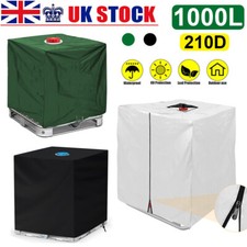 Heavy Duty Rain Sun UV Protective Hood Covers for Water Tank 1000L IBC Container