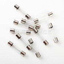 10pcs AGC7 Fast Acting Glass Tube Fuse 7 Amp 1/4" x 1-1