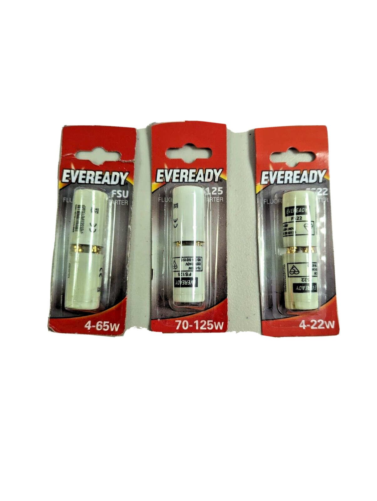 Eveready Flourescent Tube Starter for Lamps 465W 422W 70125W FS