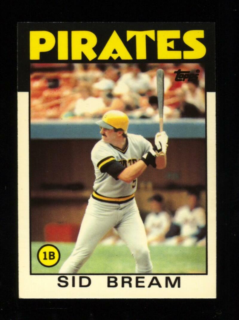 1986 Topps Tiffany #589 Sid Bream NM-MT Pirates