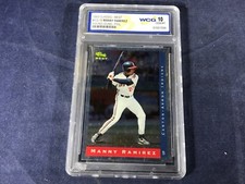 O3–99 BASEBALL CARD - MANNY RAMIREZ CLEVELAND INDIANS - 1993 CLASSIC - GRADE 10