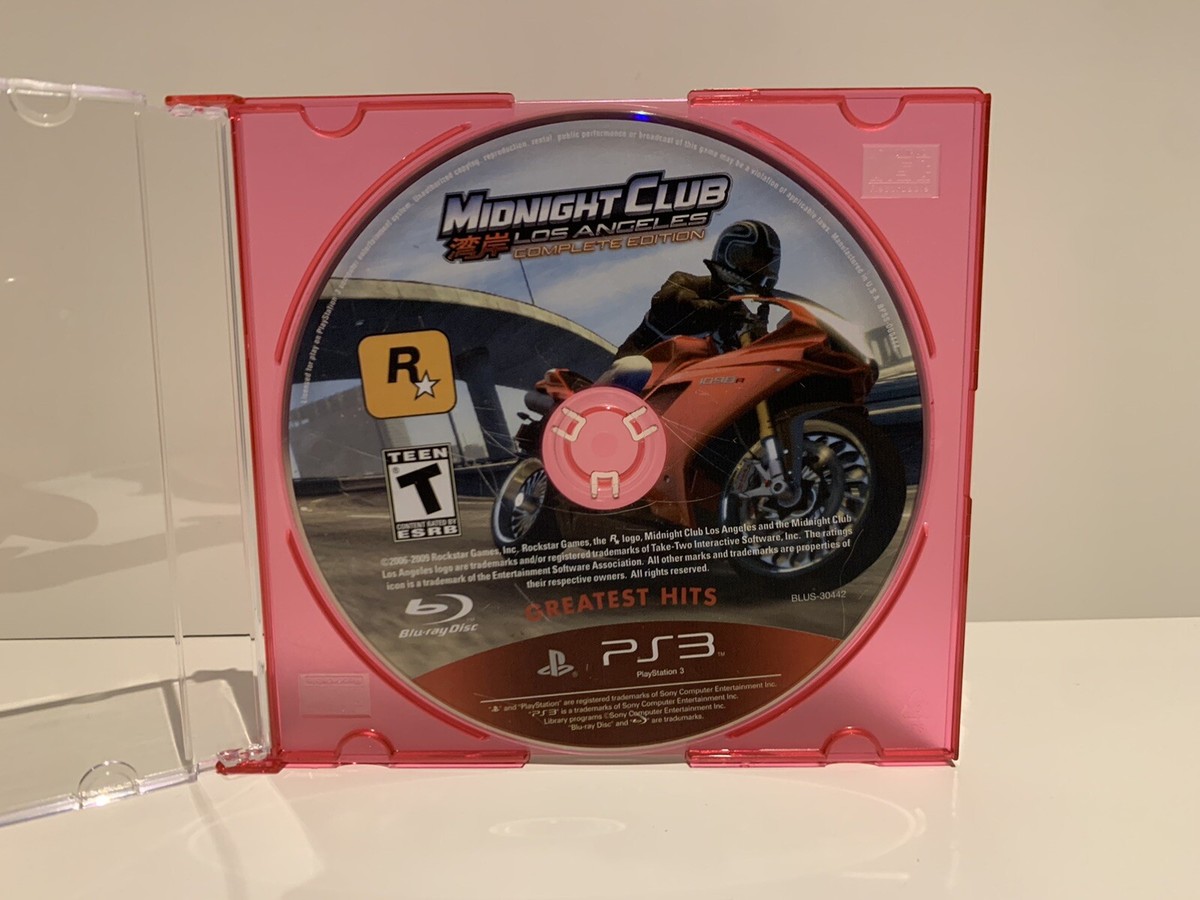 Midnight Club: Los Angeles Complete Edition PS3 (PlayStation