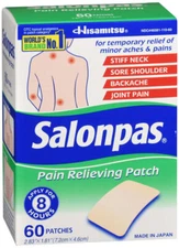 Salonpas Pain Relieving Patches 60ct