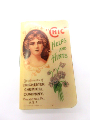 VINTAGE ADVERTISING POCKET  BOOK CELLULOID HELPS & HINTS  2305