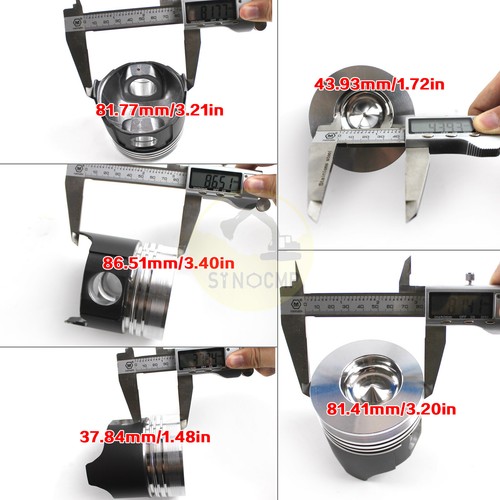 Kit de reconstrucción de motor 3TN82E 3TN82TE 3TN82L 3TN82-RJB para tractor Yanmar YM258 - Imagen 3 de 9