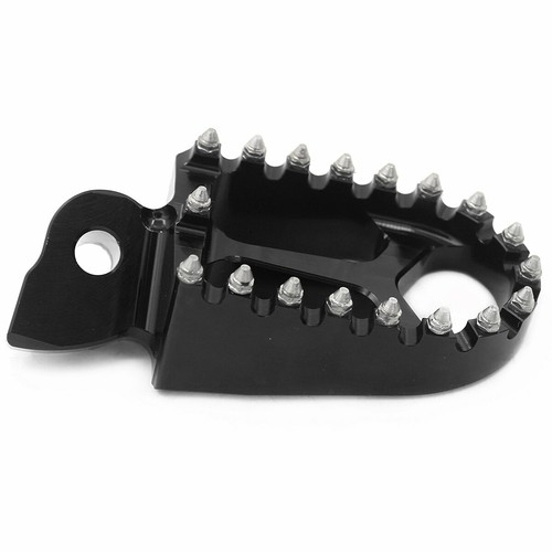 KKE Black Off Road Foot Pegs Footrest Fit Husqvarna CR SMR WR TE TXC 1999-2013 - Picture 6 of 12